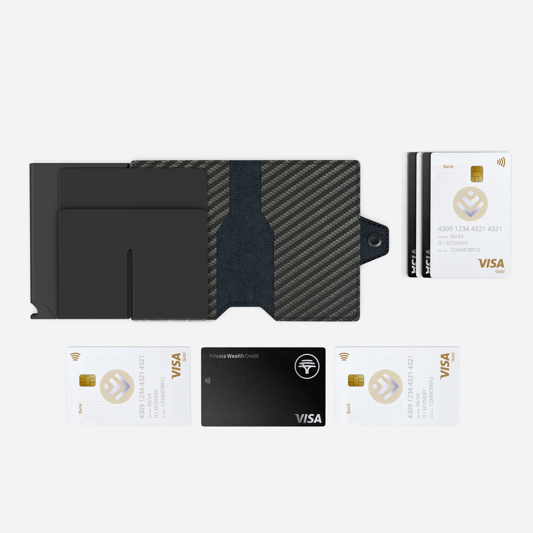 Premium Double Pop Up Wallet