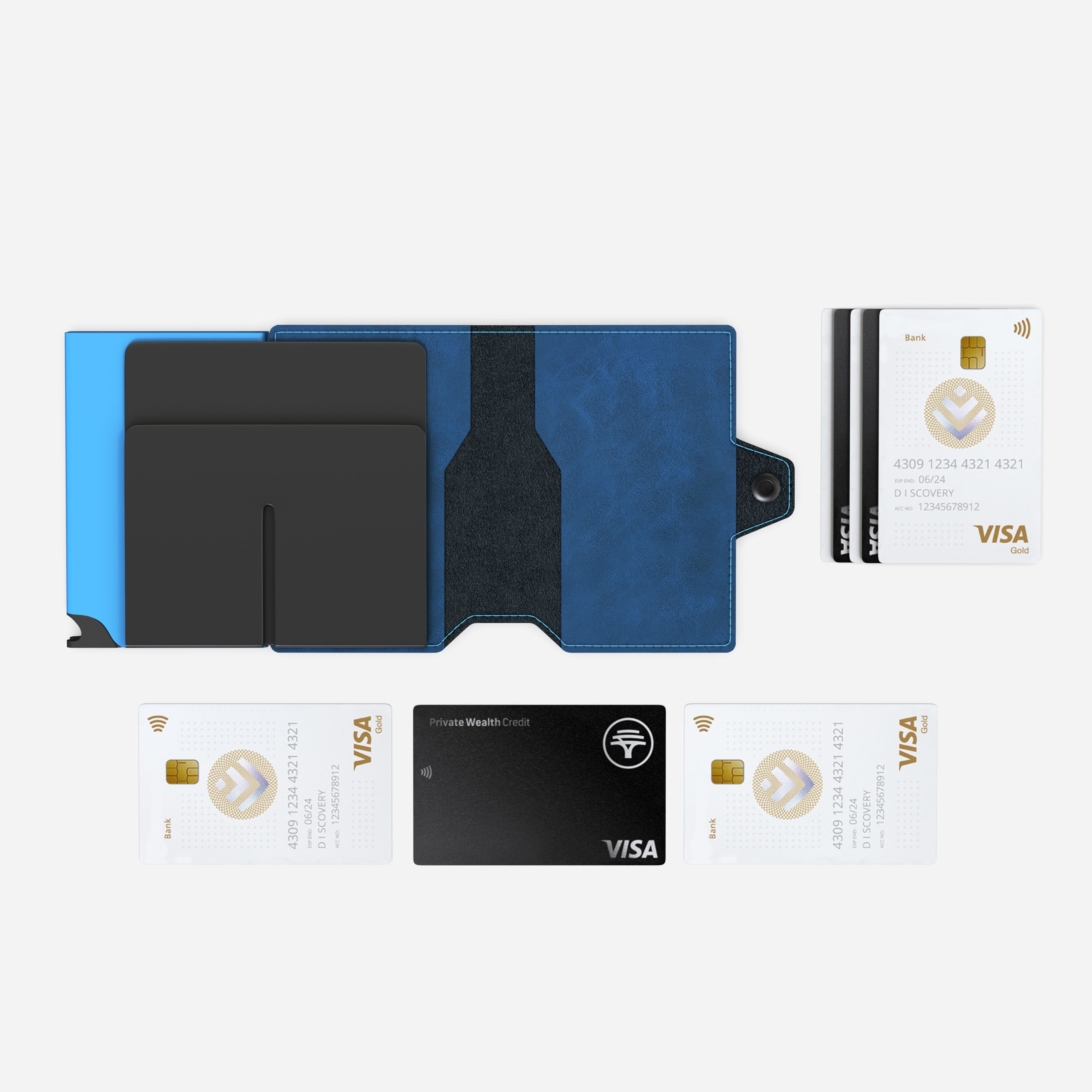 Premium Double Pop Up Wallet