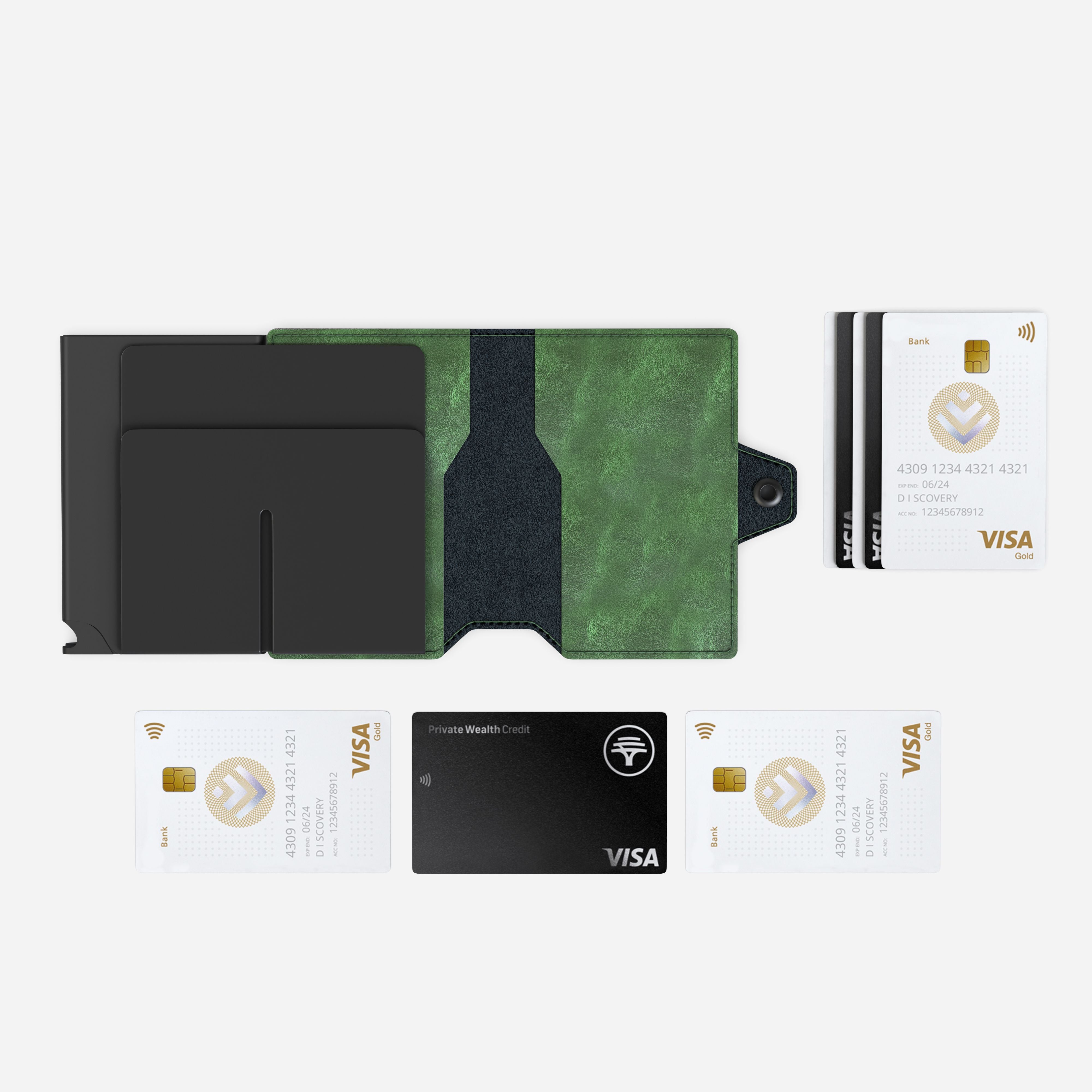 Premium Double Pop Up Wallet