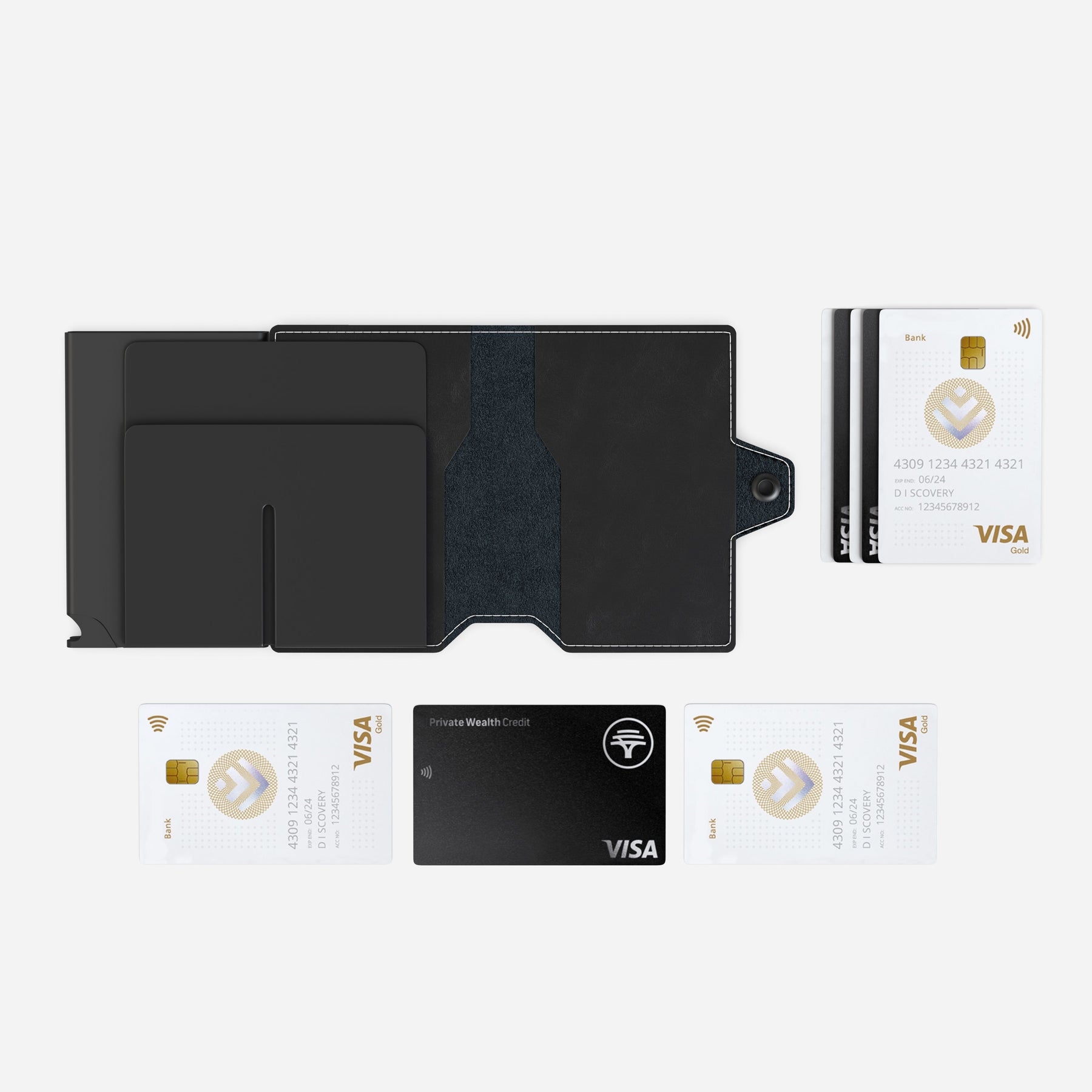 Premium Double Pop Up Wallet