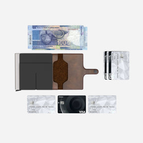 Pop Up Wallet Genuine Leather